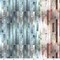 Fabric Studio E Turquoise Hardwood Floor Ombre Out of the Woodwork by the Quarter Yard 8557-71